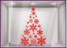 Sticker Sapin noel sticker vitrine magasins facade mode decoration