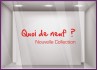 Sticker Quoi de neuf ? Nouvelle Collection