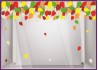 Sticker Frise de Feuilles d'Automne idee decoration boutique calicot lettrage adhesif geant 