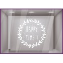 Sticker Couronne Happy Time