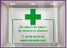 Sticker Horaires a personnaliser spécial pharmacie