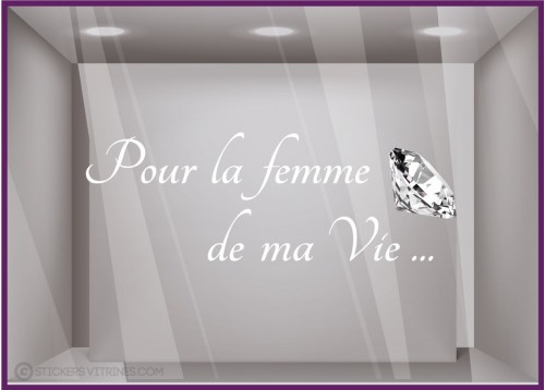 Sticker pour la femme de ma vie