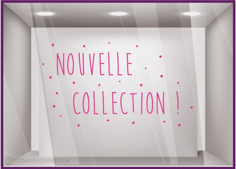 Sticker Nouvelle Collection petits points