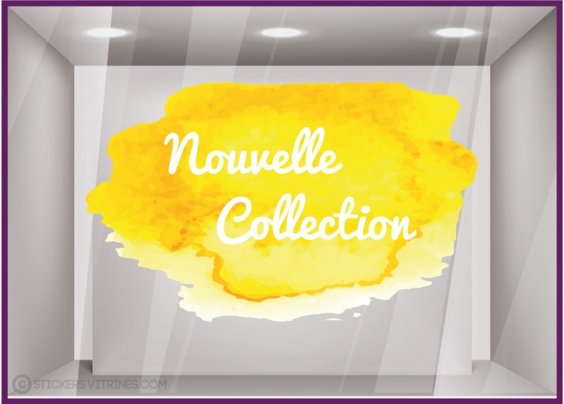 Sticker Nouvelle Collection Aquarelle