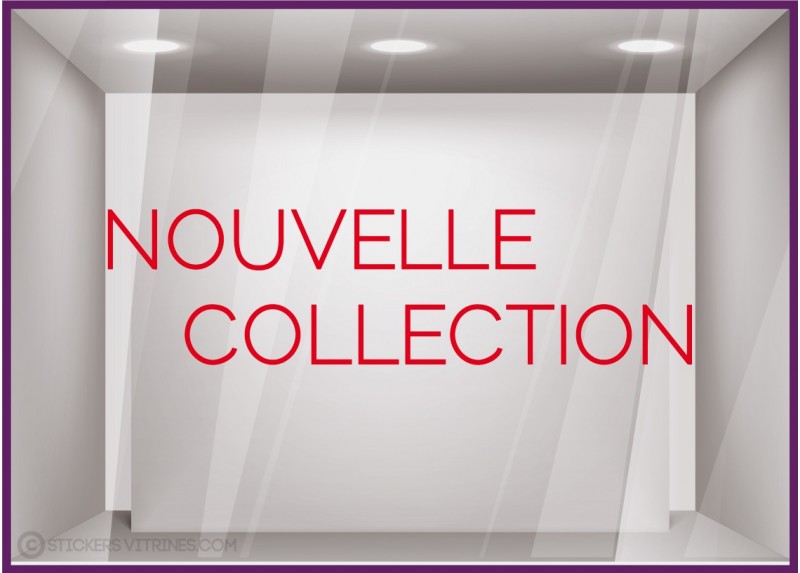 Sticker Nouvelle Collection Simple