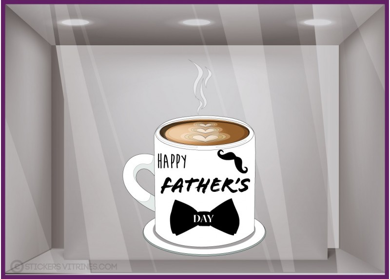 Sticker Tasse Happy Father’s day