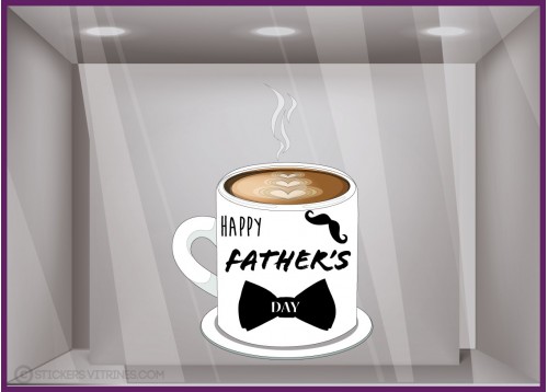 Sticker Tasse Happy Father’s day