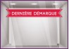 Sticker bandeau dernière démarque