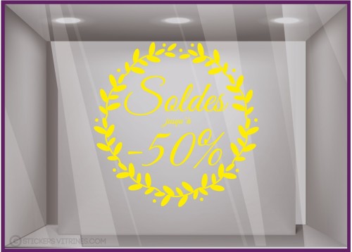 Sticker Couronne Soldes
