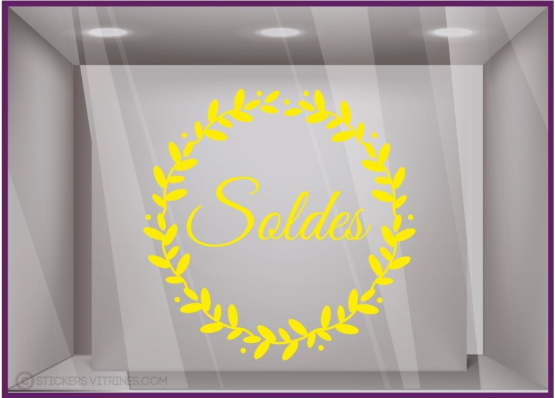 Sticker Couronne Soldes