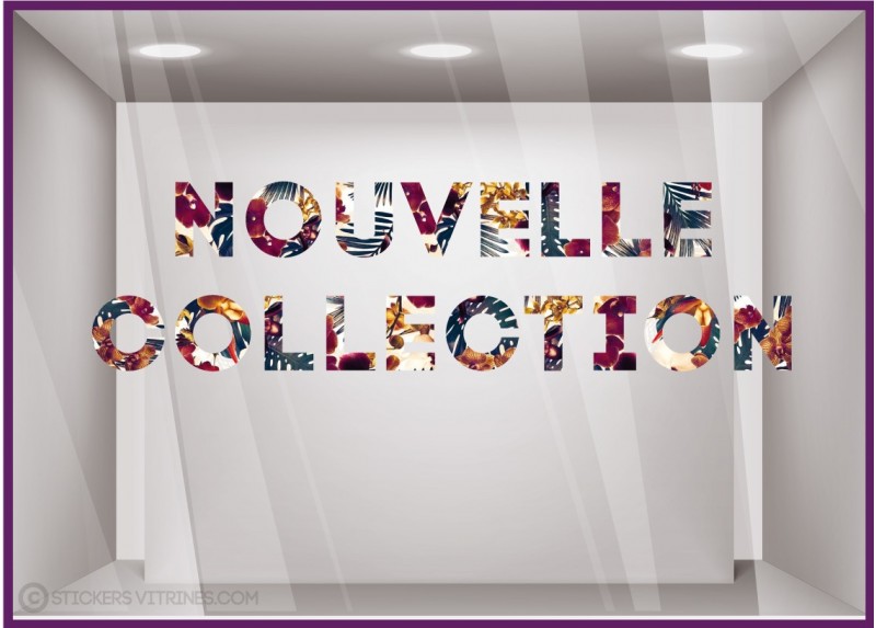 STICKER  motif nouvelle collection