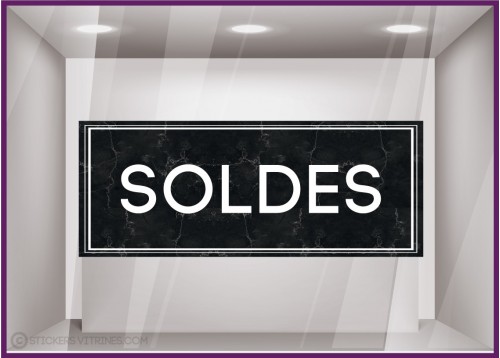 Soldes d'hiver : Calicots et vitrophanies pour des vitrines de magasins  impactantes ! - Design et nous