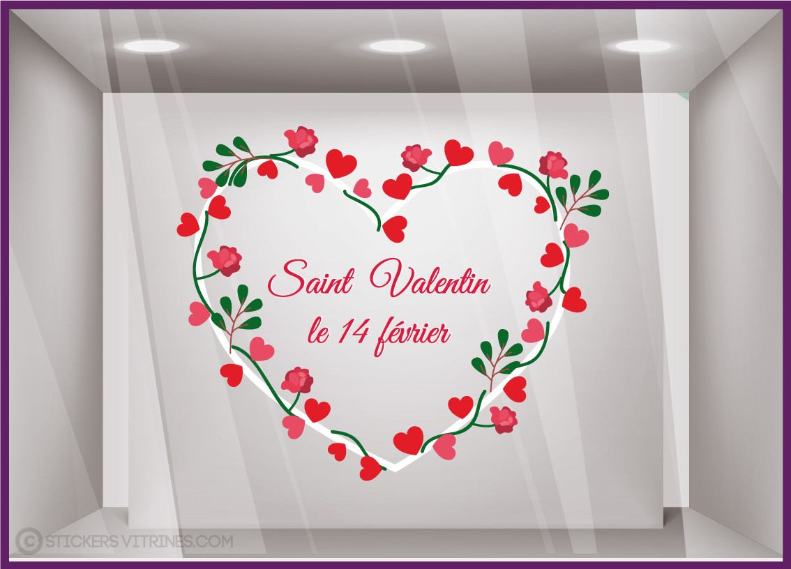 48 love cœur autocollants Romantique Décoration et carte Sceaux St Valentin 28-01 