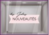 Sticker Les jolies Nouveautés magasin nouvelle collection mode maroquinerie boutique parfum