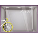 Kit de Stickers Avant de Velo Tour de France pour devantures de commerces
