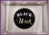 Stickers Badge Black Week