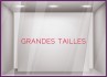 STICKER GRANDES TAILLES MAGASIN PRET-A-PORTER MODE SIGNALETIQUE LETTRAGE ADHESIF CALICOT