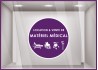 Sticker Location et vente de matériel médical Autocollant Adhésif Vitrine Pharmacie Magasin Signalétique