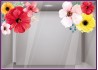 Kit de stickers fleurs géantes Printemps Fleuriste Adhésif autocollant 