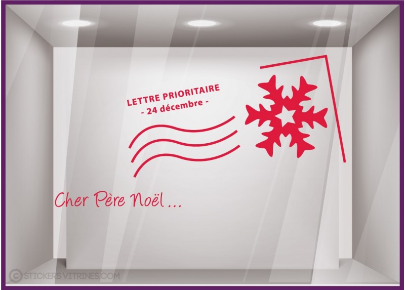 Kit de Stickers Carte Postale de Noël