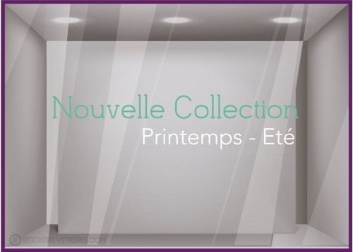 Sticker Nouvelle Collection Bicolore