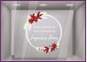 STICKERS COURONNE VOTRE ENTREPRISE VOUS SOUHAITE DE JOYEUSES FETES A PERSONNALISER DEVANTURE MAGASIN DECORATION 