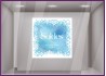 Sticker Soldes Carre Flocons COMMERCE VITROPHANIE ADHESIF IDEE DECORATION VITRINE VITRES  CALICOT PROMOTIONS