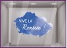 Vive La Rentree Tache Encre Autocollant Rentree Magasin Boutique Decoration Vitrophanie