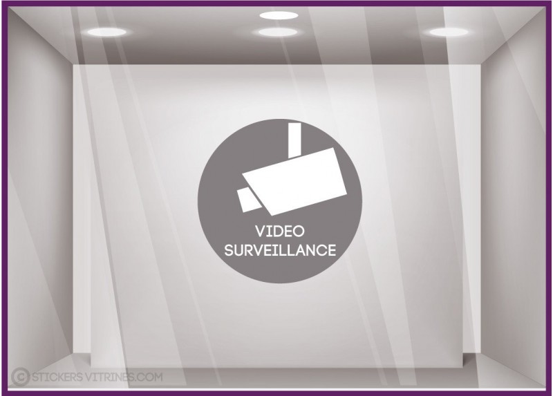 Surveillance - Autocollant et Signalisation