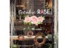 Sticker Octobre Rose Fleurs Magasin Calicot Collant Vitrine Boutique Lingerie 