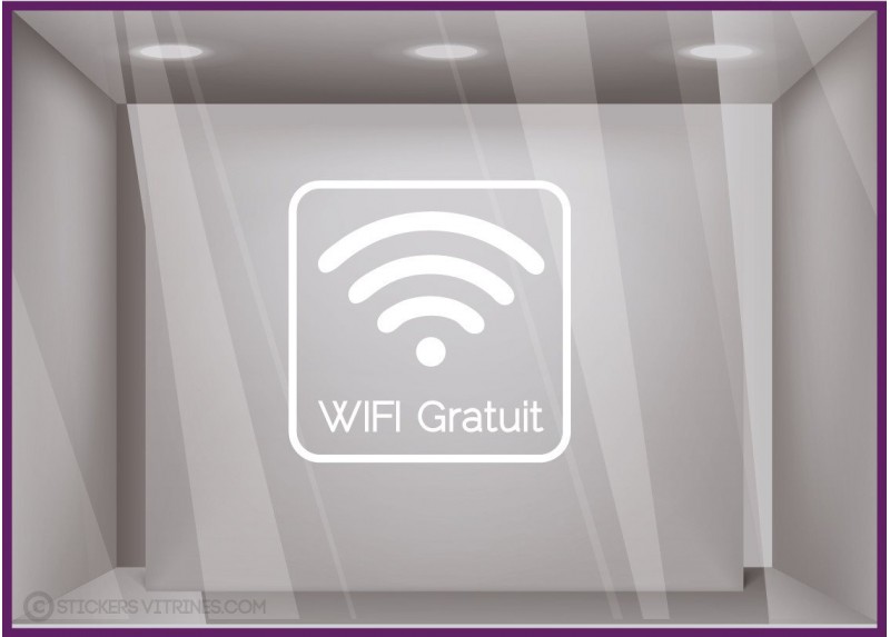 Sticker Wifi Gratuit