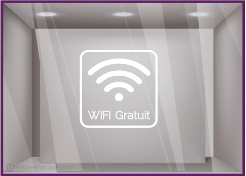 Sticker Wifi Gratuit