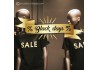 Sticker ruban black days or promotion  enseigne vitrophanie devanture vitrine friday destockage commerce calicot