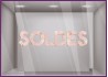 stickers soldes marbre rose or promotion destockage magasin mode boutique vitrine vitrophanie lettrage adhesif