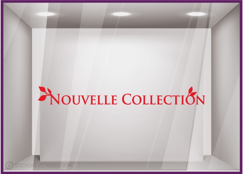 Sticker Nouvelle Collection Petite Feuille