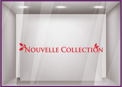 Sticker Nouvelle Collection Petite Feuille