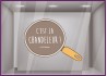 STICKER CHANDELEUR 2 FEVRIER VITROPHANIE COMMERCE BOUTIQUE EVENEMENT VITRINES