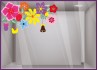 Stickers Branche de Pâques et fleurs