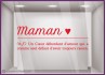 IDEE DECORATION MAGASIN VITRINE BOUTIQUE MAMAN JE T AIME FETE DES MERES LETTRAGE ADHESIF COLLER