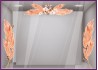 STICKER PAMPA VITROPHANIE DECORATION MERCHANDISING FLEUR  VITRINE MAGASIN AUTOCOLLANT GEANT IMPRIMEUR FABRICANT PRINTEMPS ETE