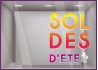 SOLDES AUTOCOLLANT GEANT PUBLICITAIRE PAS CHER VITRINE DE MAGASIN BOUTIQUE FOURNISSEUR FABRICANT CALICOT LETTRAGE ADHESIF