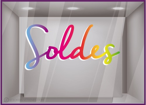 sticker lettrage adhésif soldes fournisseur boutique magasin original pas cher vitrophanie fabricant calicot