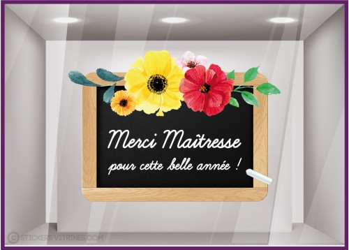 Sticker Ardoise Fête des...