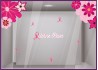 Kit de Stickers Fleurs Géantes Octobre Rose