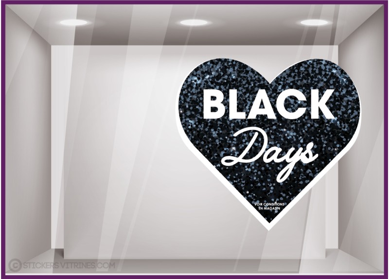 STICKER COEUR BLACK DAYS FRIDAY CALICOT ORINIAL PAS CHER VITRINE MAGASIN VITROPHANIE BOUTIQUE FOURNISSEUR FABRICANT STICKER COEUR BLACK DAYS FRIDAY CALICOT ORINIAL PAS CHER VITRINE MAGASIN VITROPHANIE BOUTIQUE FOURNISSEUR FABRICANT