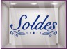 Sticker Soldes Volutes