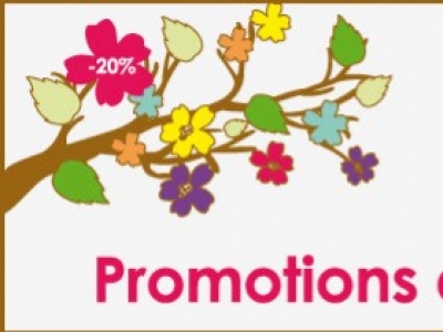 Affichez vos promotions de Printemps !