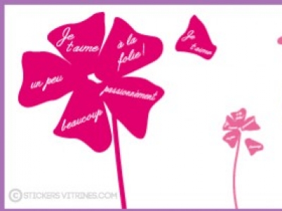 Décorez vos vitrines pour la Saint-Valentin !