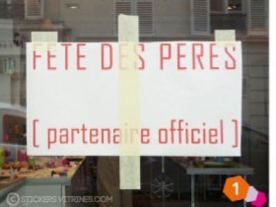 Comment poser mon sticker sur une vitrine ?