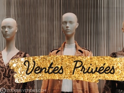 VENTES PRIVÉES : DÉCOREZ VOTRE COMMERCE AVEC UN CALICOT TENDANCE